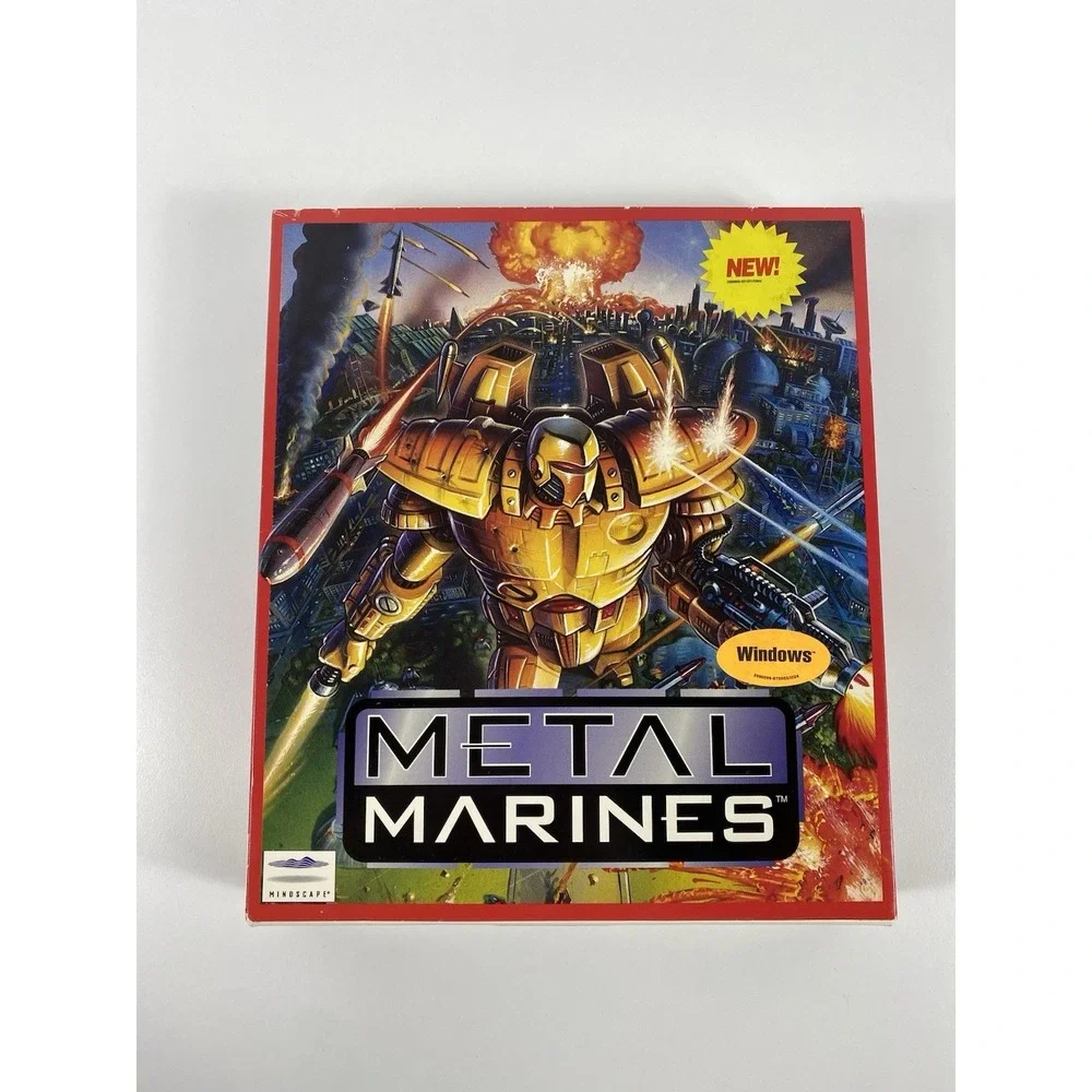Metal Marines - BIG BOX - (PC, 1993)
